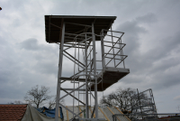 Der ehemalige Schlauchturm